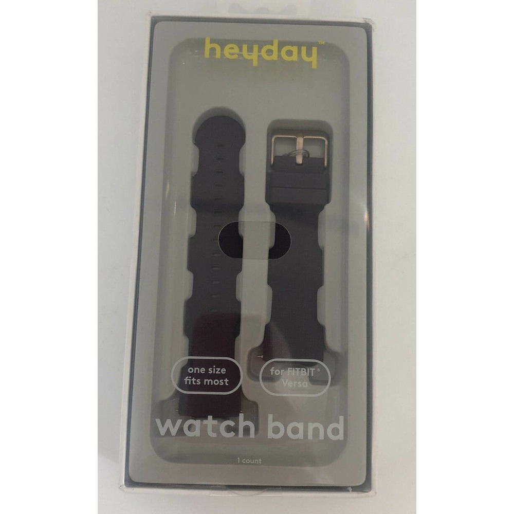 HEYDAY Watch Band for use with FITBIT VERSA One Size Fits Most Purple